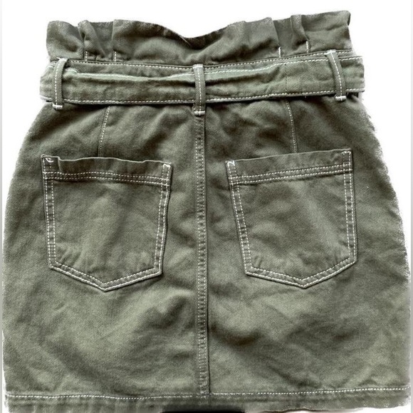 Free People Splendor in the Grass Skirt in Army, size 0 - Picture 4 of 5